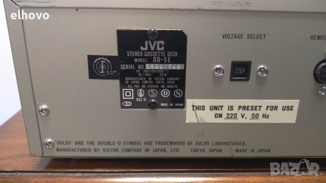 Дек JVC DD-5E, снимка 8 - Декове - 39427081