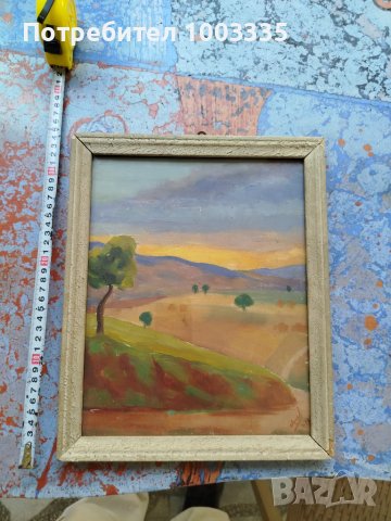 Картина на известния класик Борис Колев, подписана 