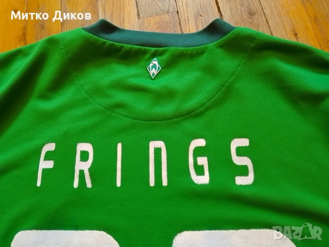 Werdet Bremen маркова футболна тениска на Найк #22 Торстен Финк размер Л, снимка 3 - Футбол - 53580865