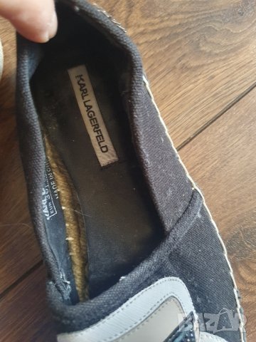 Karl Lagerfeld N36 еспадрили, снимка 5 - Дамски ежедневни обувки - 44143064