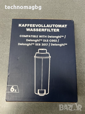 Водни филтри Mutital за кафе машини De'Longhi - 6 бр., снимка 2 - Кафемашини - 52184449
