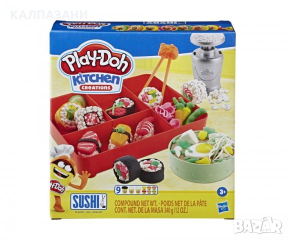 Play Doh - Суши E7915, снимка 1 - Пластелини, моделини и пясъци - 35977775