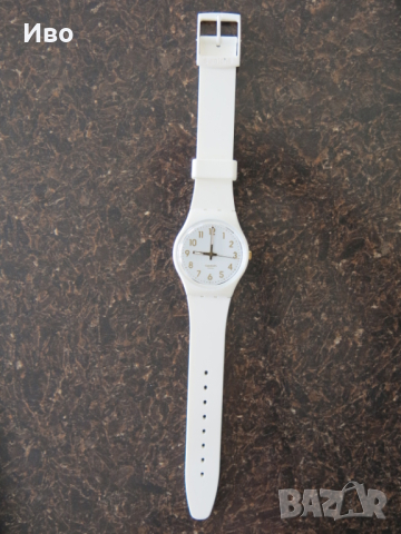 Рядък мъжки часовник Swatch White Bishop GW164, снимка 2 - Мъжки - 44696565