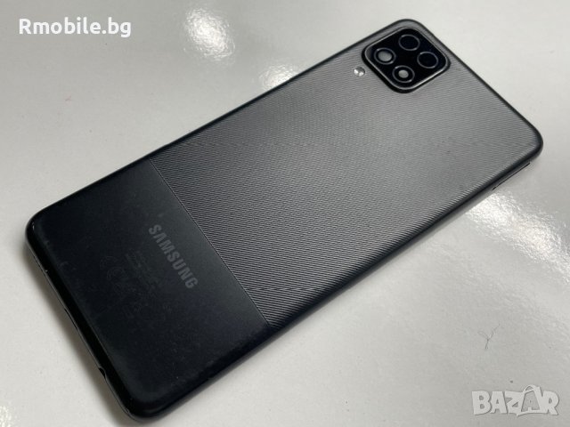 Заден капак за Samsung Galaxy A12 Black , снимка 1 - Резервни части за телефони - 42722479