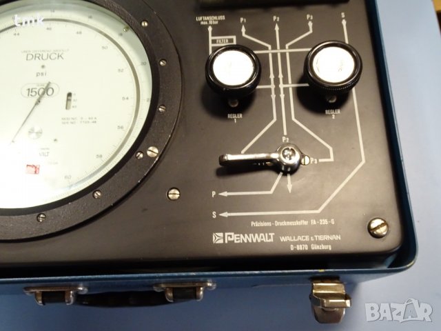пневматичен калибратор PENNWALT Wallace & Tiernan FA-235-G, снимка 8 - Други машини и части - 34100375