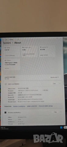 Продавам Гейм РС Ryzen 5 3600ѝ/16Gb/512Gb SSD+1TB HDD/GB 1660 Super/Гаранция, снимка 8 - Геймърски - 52578044