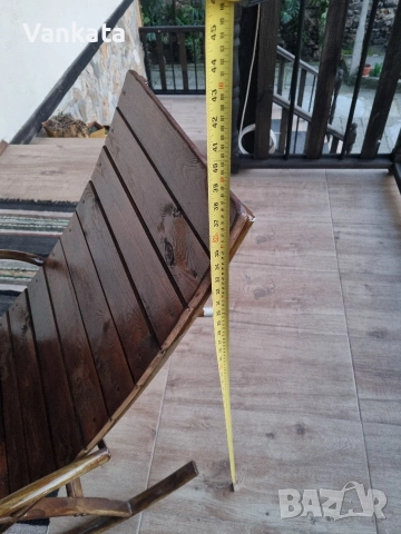 Люлеещ стол , снимка 3 - Градински мебели, декорация  - 53758583