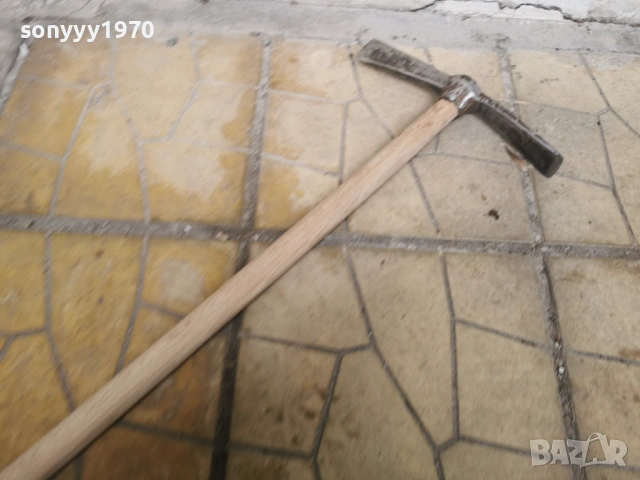 БРАДВА/КИРКА/ПИКЕЛ-65Х28СМ 1101260617LCHERY1, снимка 9 - Антикварни и старинни предмети - 53059393