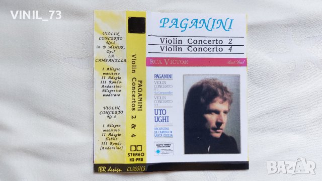 Paganini- Violin Concerto No. 2 / Violin Concerto No. 4, снимка 2 - Аудио касети - 42573729