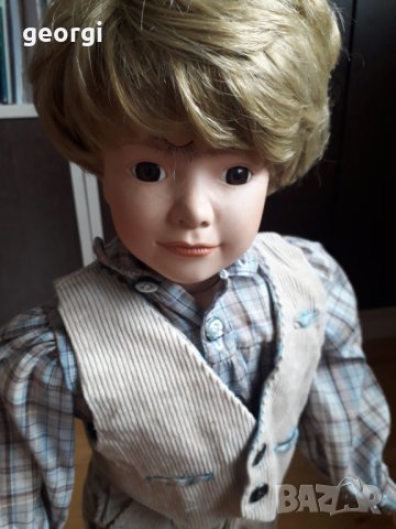 Немски керамични кукли момче и момиче , снимка 6 - Кукли - 34081251