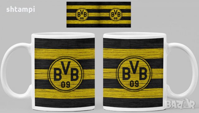 Чаша Борусия Дортмунд Borussia Dortmund Керамична, снимка 2 - Фен артикули - 34783754