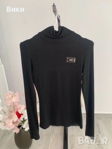 Alessa Алеса черно поло в размер S, снимка 12 - Блузи с дълъг ръкав и пуловери - 53018684