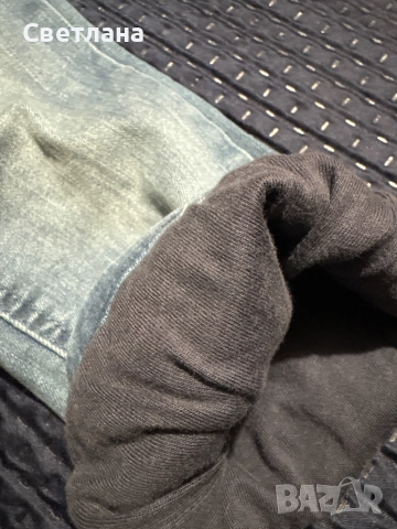 Дънки дебели за зимата 8 години, снимка 7 - Детски панталони и дънки - 51945758