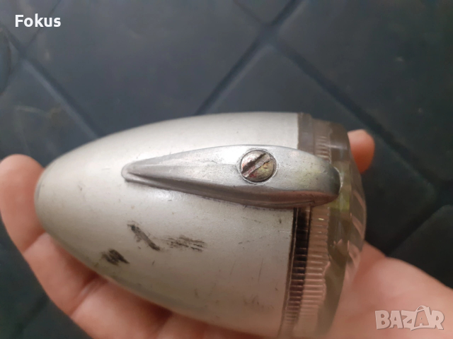 Ретро фар за велосипед, снимка 3 - Антикварни и старинни предмети - 53315291