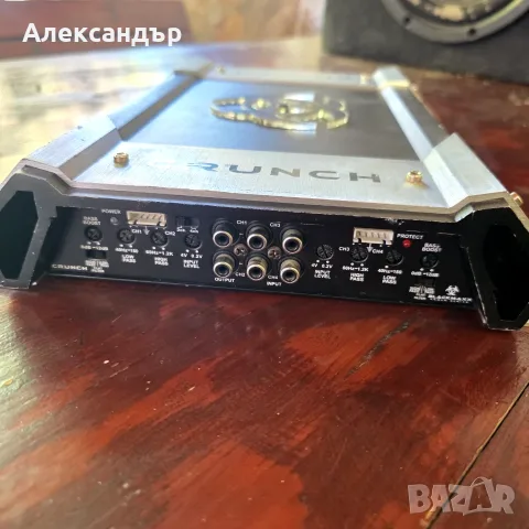 Стъпало усилвател за кола Crunch, снимка 3 - Аксесоари и консумативи - 55743667
