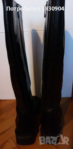 Ботуши Bally, размер 38,5, черни, снимка 2 - Дамски ботуши - 42159502