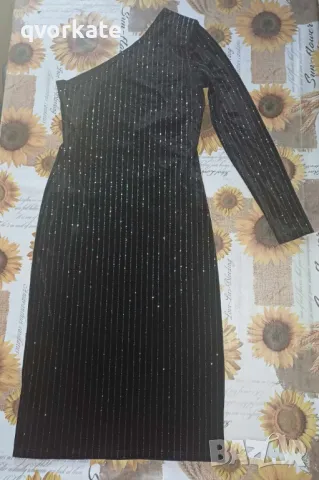 Черна елегантна рокля на TOPSHOP №38