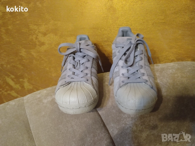 Adidas superstar - оригинални маратонки номер 35.5, снимка 5 - Детски маратонки - 52775527