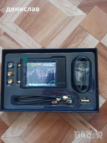 Векторен мрежов анализатор 10khz-1.5Ghz nanoVna