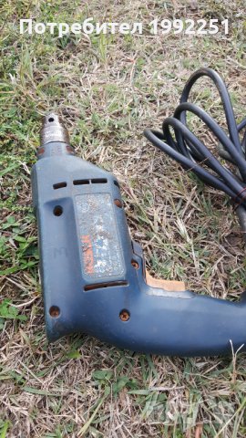 Дрелка номер 07. BOSCH модел GBM 350RE. 350W, 1400 оборота в мин. Ф10мм. Посока ляво и дясно. Внос о, снимка 5 - Други инструменти - 34551895
