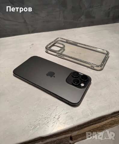 КАТО ЧИСТО НОВ Iphone 15 Pro Max 256 GB Black Titanium