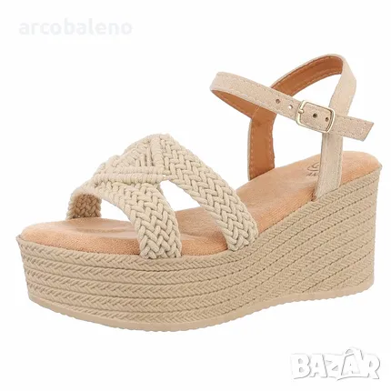 Дамски сандали на платформа, 4цвята , снимка 3 - Сандали - 50319393