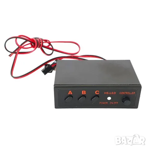LED сигнална лампа маяк 155mm/123mm/95mm 12V оранжева 1 режим, снимка 2 - Аксесоари и консумативи - 55865254