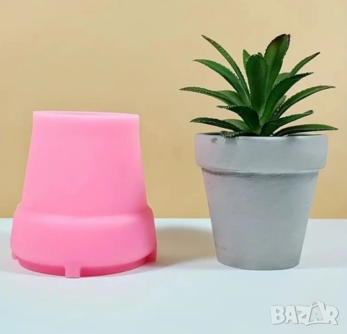 Молд саксия за цветя , снимка 2 - Форми - 53257736