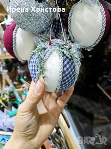 Ръчно изработени Коледни играчки, снимка 16 - Декорация за дома - 52685285