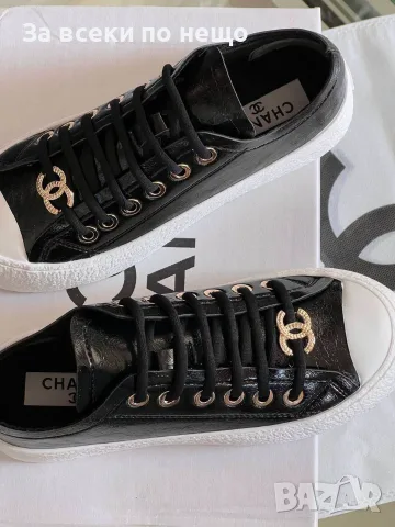 Chanel Дамски Маратонки👟Дамски Спортни Обувки👟Кецове Шанел - Различни Цветове Код SEM-177, снимка 6 - Кецове - 55769356