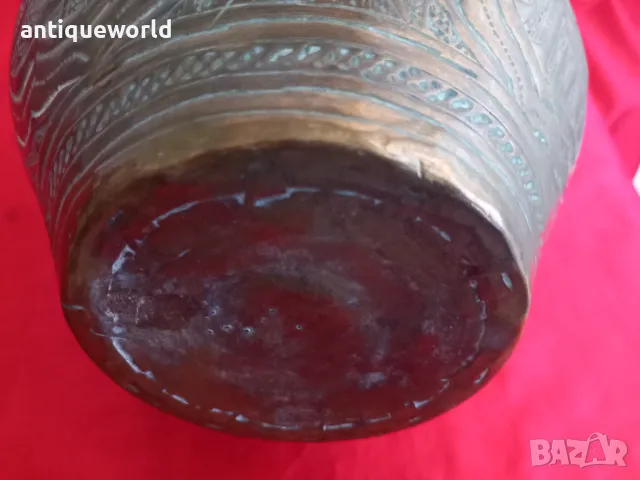 19 Век Старинен ПЕРСИЙСКИ Съд Уникат!, снимка 6 - Антикварни и старинни предмети - 47543688