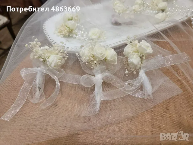 СВАТБЕНИ БУТОНИЕРИ, ГРИВНИ , ПРЪСТЕНИ И КЪСМЕТЧЕТА ЗА ХВЪРЛЯНЕ 💍👰‍♀️🤵