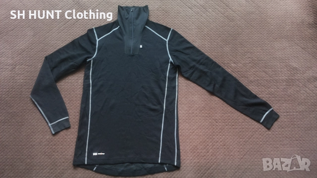 HELLY HANSEN 75027 57% Merino Wool Twermo Work Wear размер L / XL работна термо блуза W4-456
