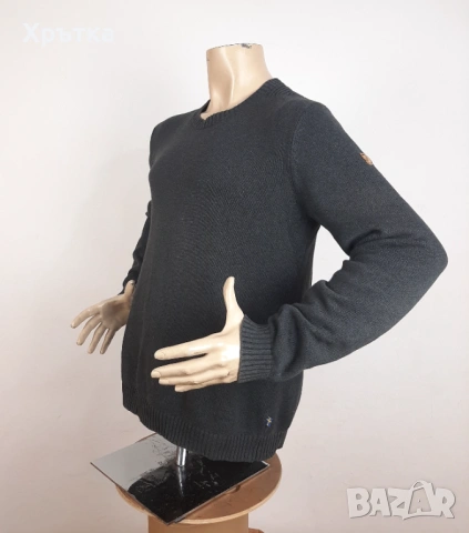 Fjallraven Ovik - Оригинален мъжки пуловер от вълна размер M, снимка 3 - Пуловери - 53302174