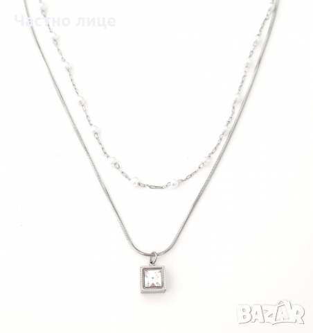 Колие от медицинска стомана , снимка 1