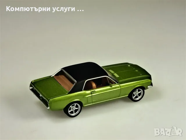 FORD MUSTANG COUPE 1968 - мащаб 1:43 на Norev моделът е нов в кутия, снимка 7 - Колекции - 55749868