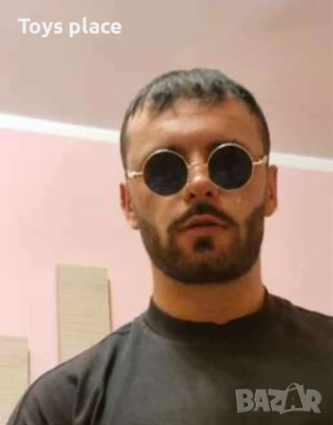 2 Модела слънчеви очила с кръгли очила стъкла, кръгли слънчеви очила модел 2025, снимка 8 - Слънчеви и диоптрични очила - 50726820