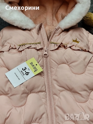 Нов зимен бебешки космонавт ескимос Маталан, за момиченце 3-6 месеца и ръст 62см - 68см, снимка 3 - Бебешки ескимоси - 52821135