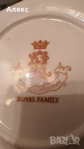 Royal Family–Авторска Италианска Керамика, Сервиз 6 чашки+6 чинийки., снимка 8 - Сервизи - 36333558