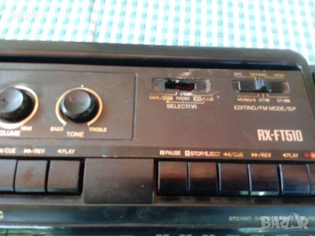 Panasonic RX-FT 510 Радиокасетофон, снимка 8 - Радиокасетофони, транзистори - 41435885
