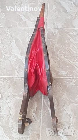 Старинна дървена духалка за разпалване на огън , снимка 4 - Антикварни и старинни предмети - 53584190