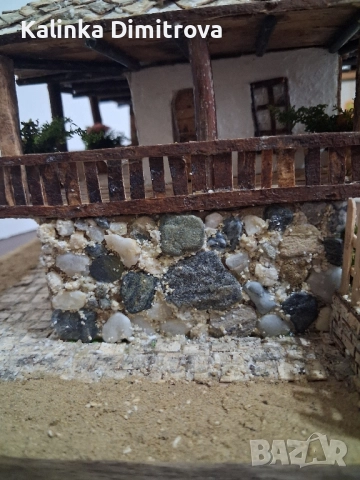 Макет на къща-изцяло ръчна изработка., снимка 12 - Декорация за дома - 51706224