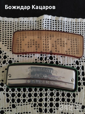 Четири стари хармоники, с антикварна стойност. Цена- 127евро, общо. Пращам по Еконт. За София, може , снимка 4 - Духови инструменти - 53490973