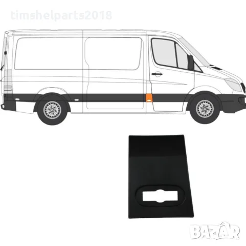 Лайсна дясна странична стена Mercedes Sprinter, VW Crafter след 2006 година