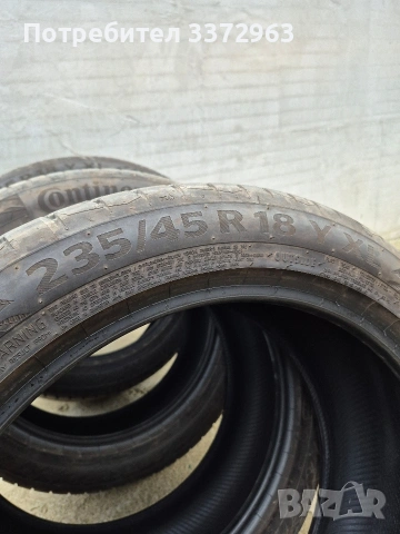 Летни гуми Континентал 235 45 18 