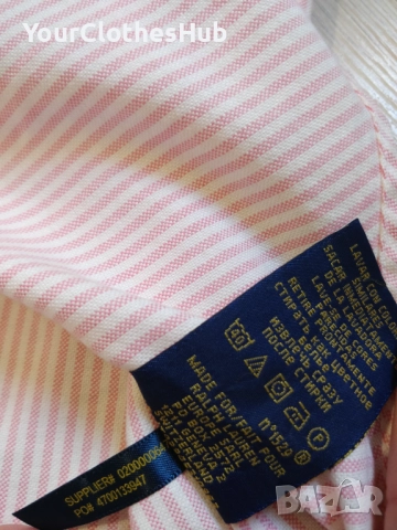 Polo Ralph Lauren S size Мъжка риза с дълъг ръкав, снимка 5 - Ризи - 52925959