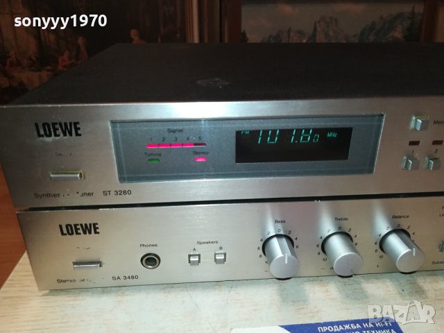 LOEWE AMPLIFIER & LOEWE TUNER-ВНОС SWISS LNV0707231147, снимка 9 - Ресийвъри, усилватели, смесителни пултове - 41476405