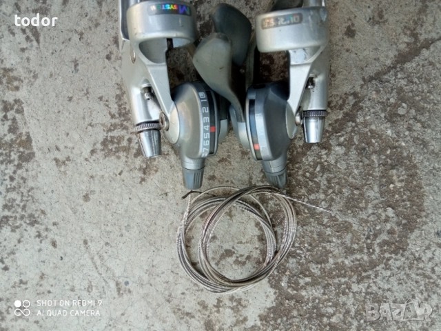 комплект японски скорости и декланшори, снимка 4 - Части за велосипеди - 51903988