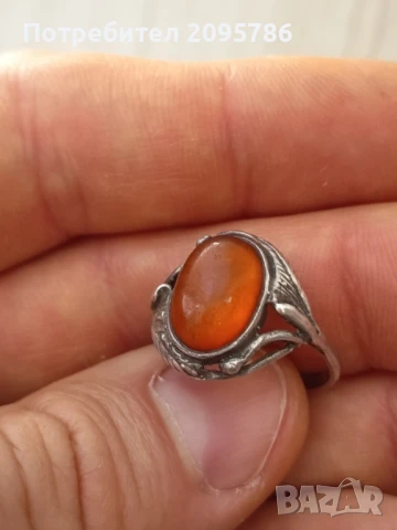 Стар сребърен пръстен , снимка 5 - Пръстени - 50502220