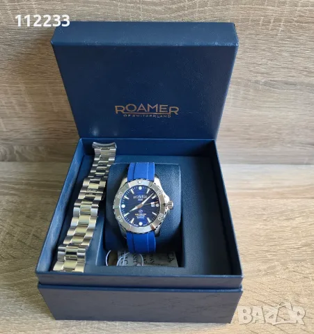 БАРТЕР Roamer Deep Sea Automatic 43mm, снимка 3 - Мъжки - 55748132
